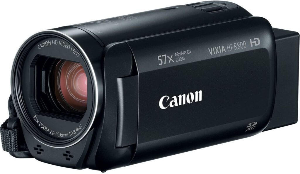 Canon VIXIA HF R800 Flash Memory High Definition Video Camera
top 5 best camcorders