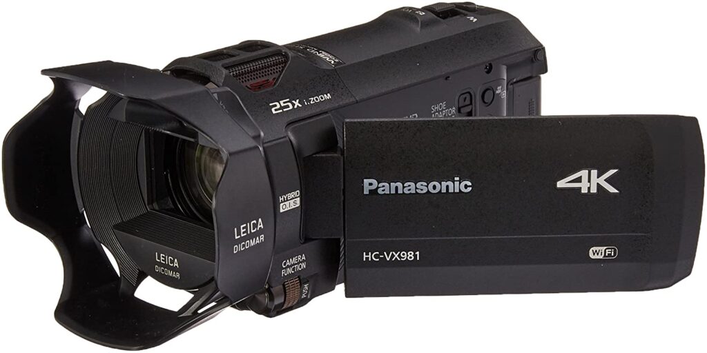  Panasonic HC-VX981K HD Video Camera
top 5 best camcorders