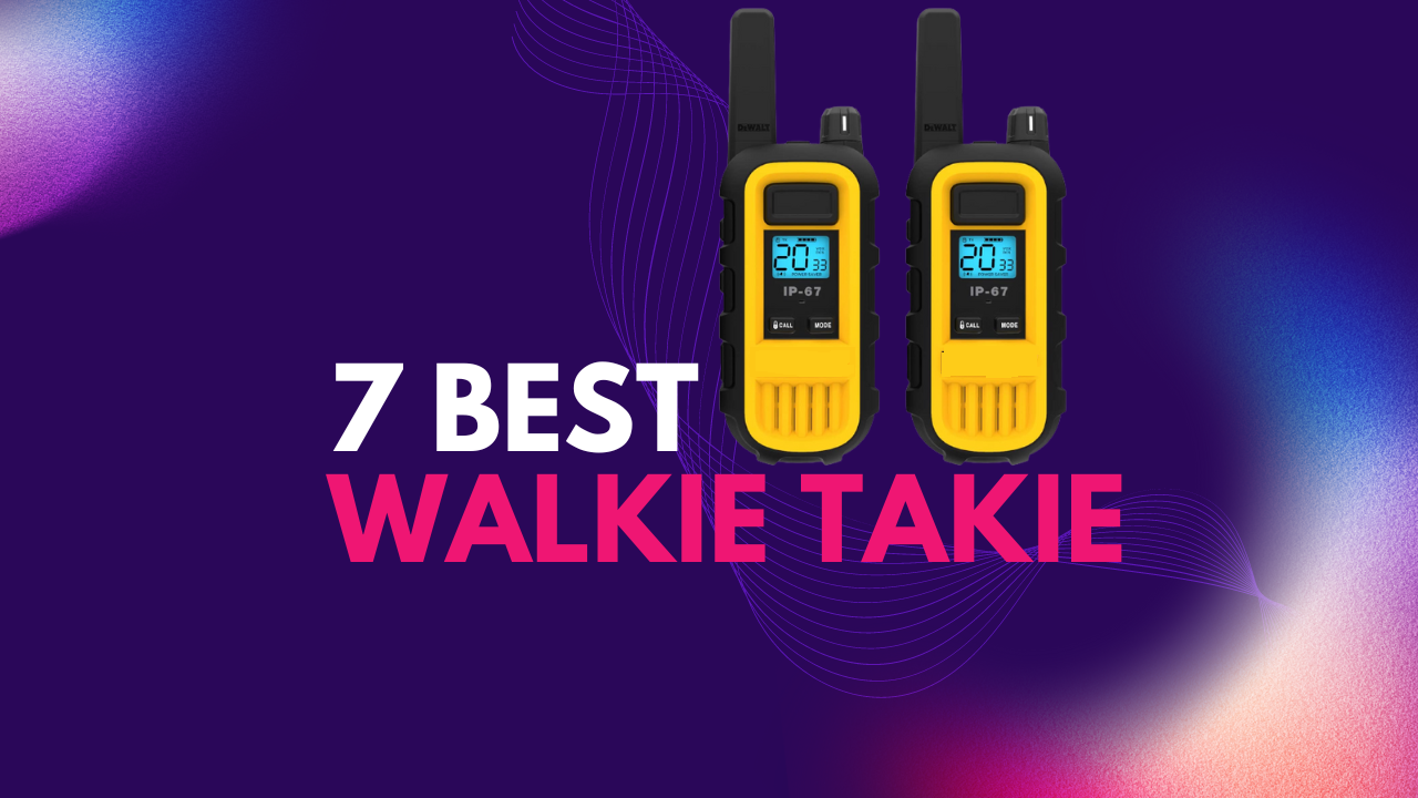 7 Best Walkie Talkie for Long Distance - TechReviewly